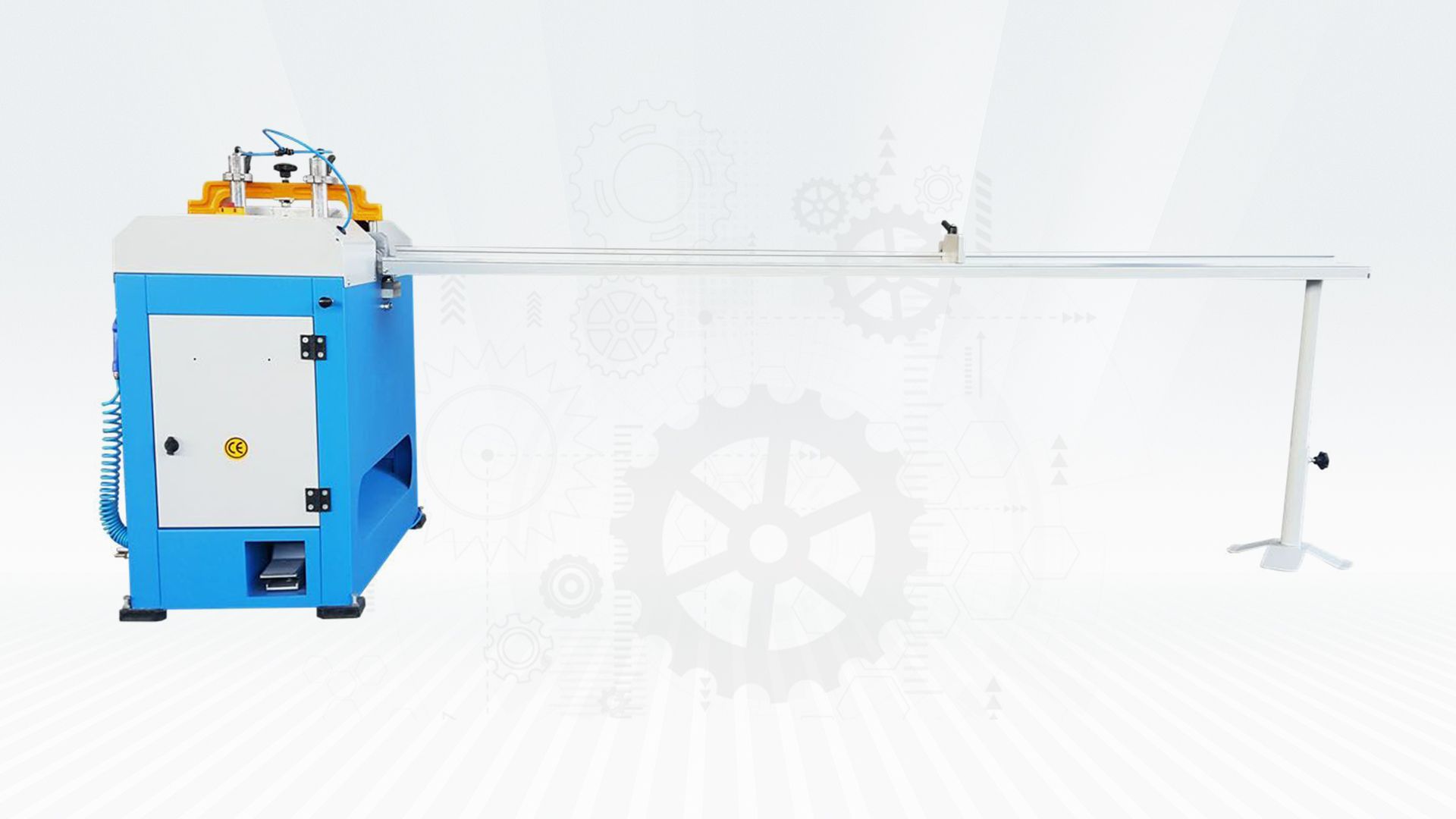 МАШИНЫ ДЛЯ РЕЗКИ ПВХ - Glazing Bead Saw Machine 4 Saw