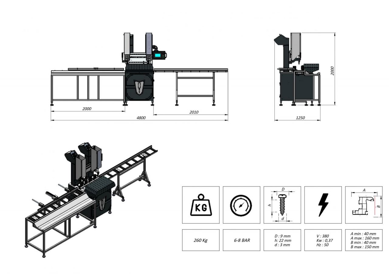 CS-520 CNC SCREWING MACHINE CS-520 CS-520