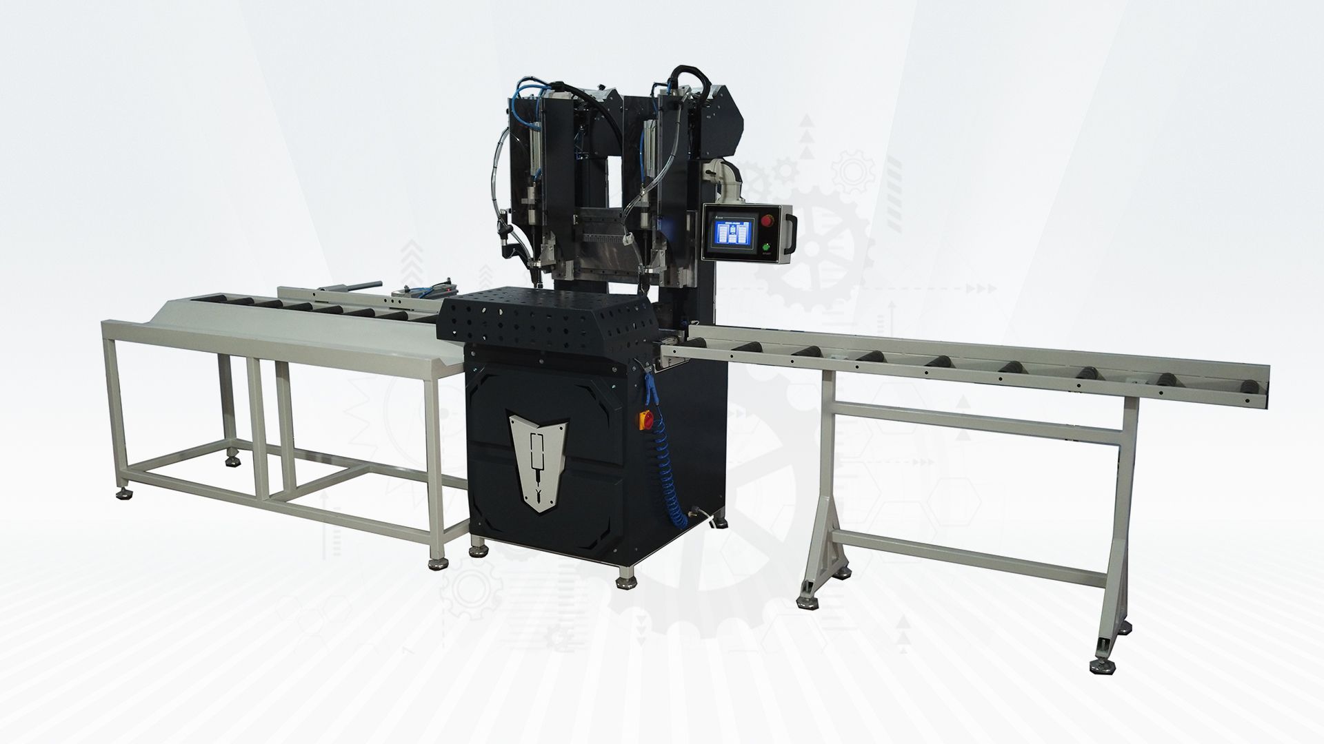 ЗАВЕРТОЧНЫЕ МАШИНЫ ДЛЯ ПВХ - CS-520 CNC SCREWING MACHINE